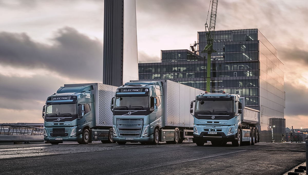 Verkoop van zwaardere elektrische Volvo-truckrange vandaag officieel van start