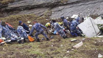 Ook laatste lichaam gevonden na vliegtuigcrash Nepal