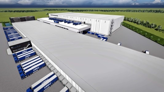 DSV start bouw uniek dubbeldeks warehouse en cross dock in regio Venlo