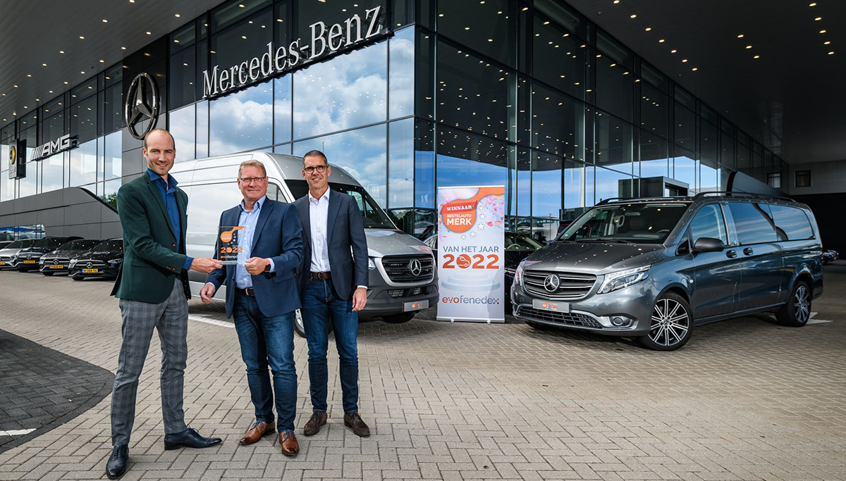 Mercedes-Benz 'BestelautoMerk van het Jaar 2022'