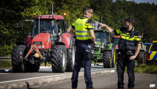 Vakbonden: politie kon boerendrukte op snelwegen niet voorkomen