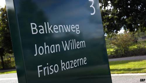Kamer voelt weinig voor sluiting van Johan Willem Friso-kazerne in Assen