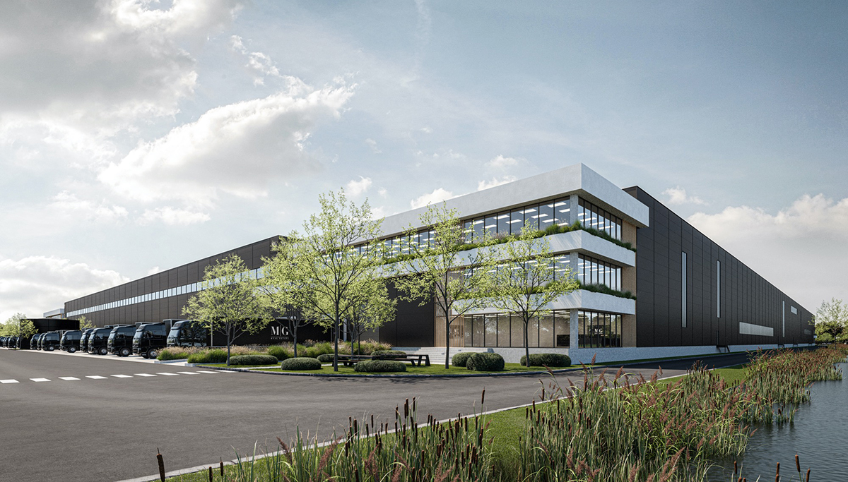 MG Real Estate bouwt warehouse voor winkelketen JYSK in Lelystad