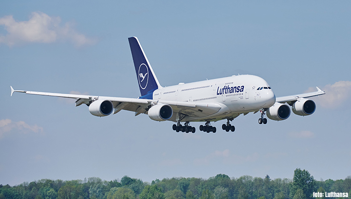 Lufthansa gaat Airbus A380-superjumbo weer in dienst nemen