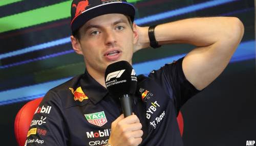 Verstappen vindt salarisplafond in Formule 1 'helemaal verkeerd'