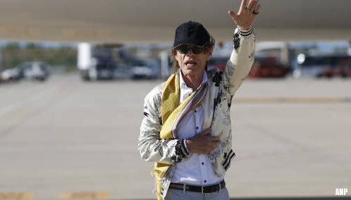 Mick Jagger testte pas positief na aankomst in stadion