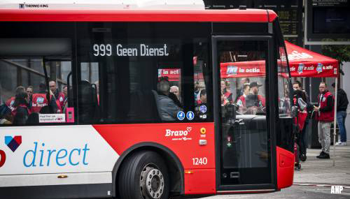 Streekvervoer Utrecht en Amersfoort plat door staking