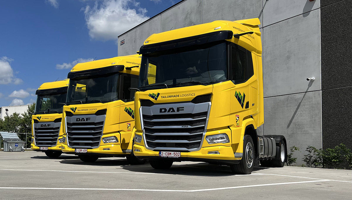Nieuwe DAF-trucks voor Tailormade Logistics