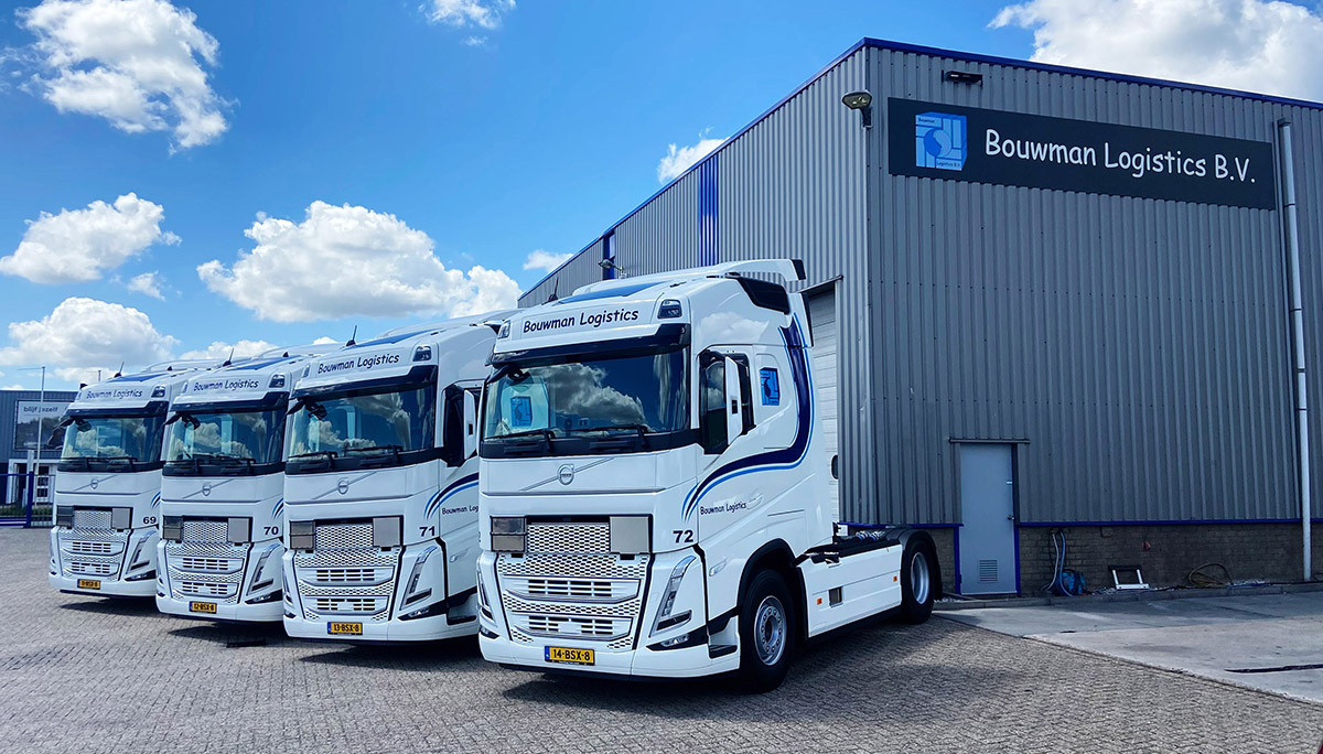 Zeven nieuwe Volvo FH's voor Bouwman Logistics