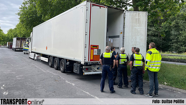 Vrachtwagenchauffeur onder invloed van drugs onderweg met 10 ton ongezekerde explosieven [+foto's]