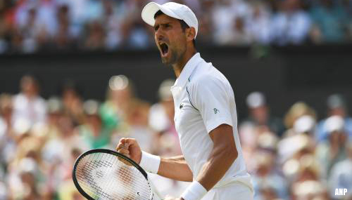 Djokovic verslaat Kyrgios op Wimbledon en pakt 21e grandslamtitel