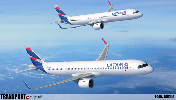 LATAM Airlines bestelt 17 Airbus A321neo vliegtuigen