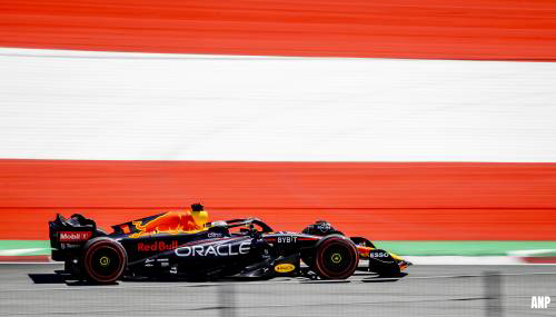 Max Verstappen de snelste in eerste vrije training GP Oostenrijk
