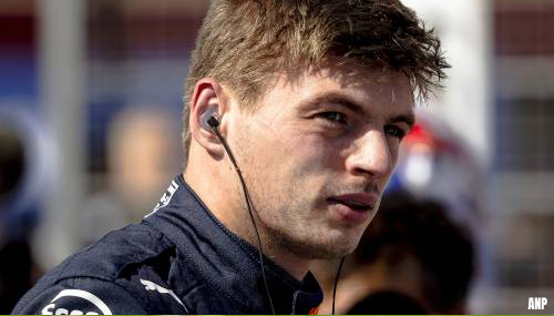 Max Verstappen start vanaf tweede positie in GP van Frankrijk