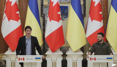 Zelenski sprak met Trudeau over turbine voor Nord Stream
