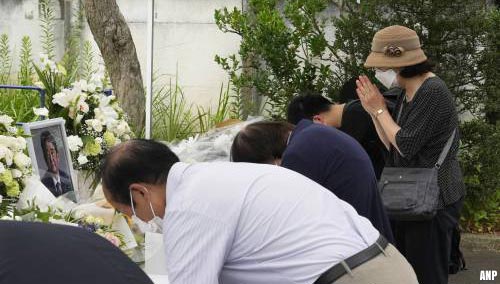 Japan neemt afscheid van vermoorde oud-premier Shinzo Abe