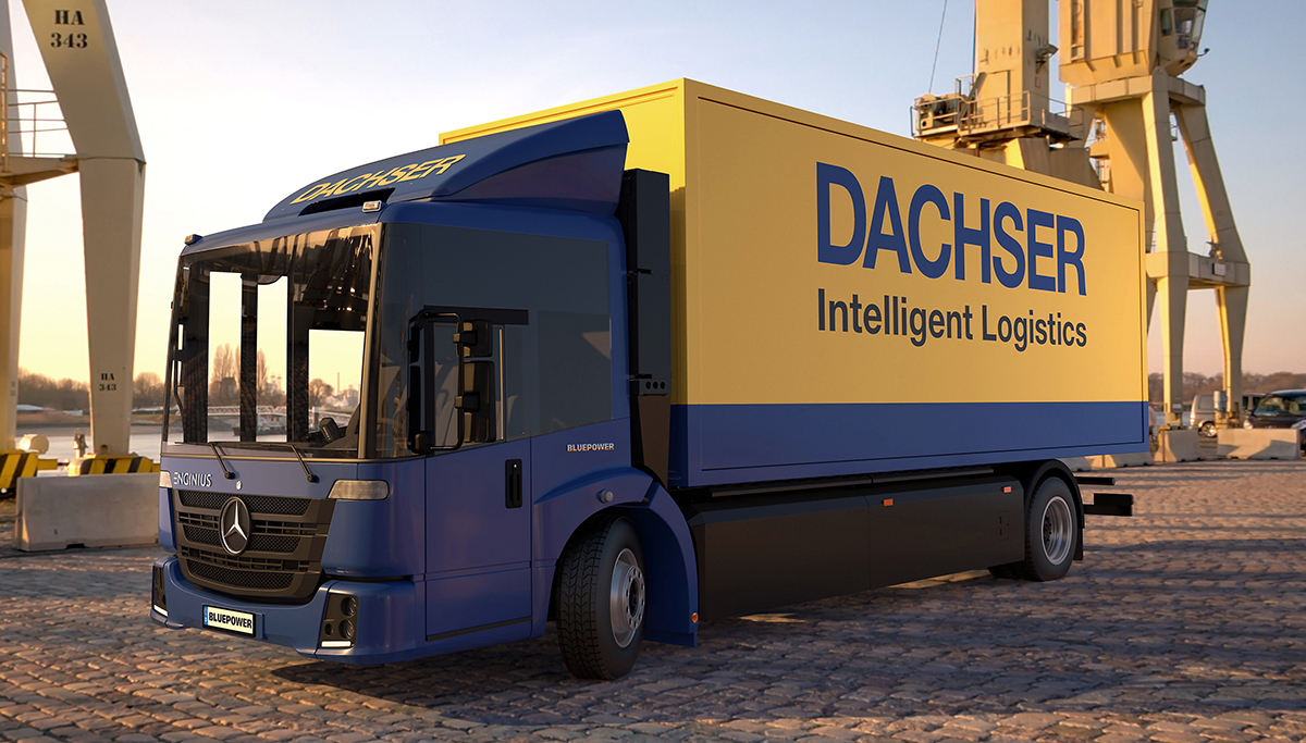 Dachser neemt eerste waterstofvrachtwagens in gebruik