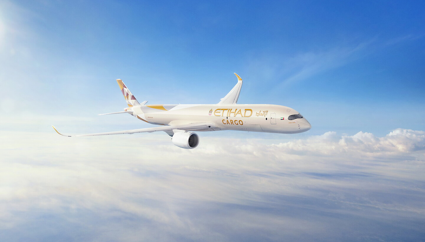 Etihad Airways breidt vrachtactiviteiten uit met zeven Airbus A350F-vrachtvliegtuigen