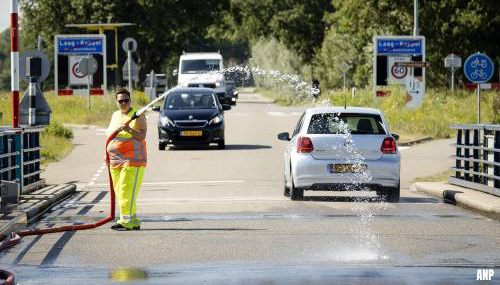 Rijkswaterstaat stelt woensdag hitteprotocol in vanwege warm weer