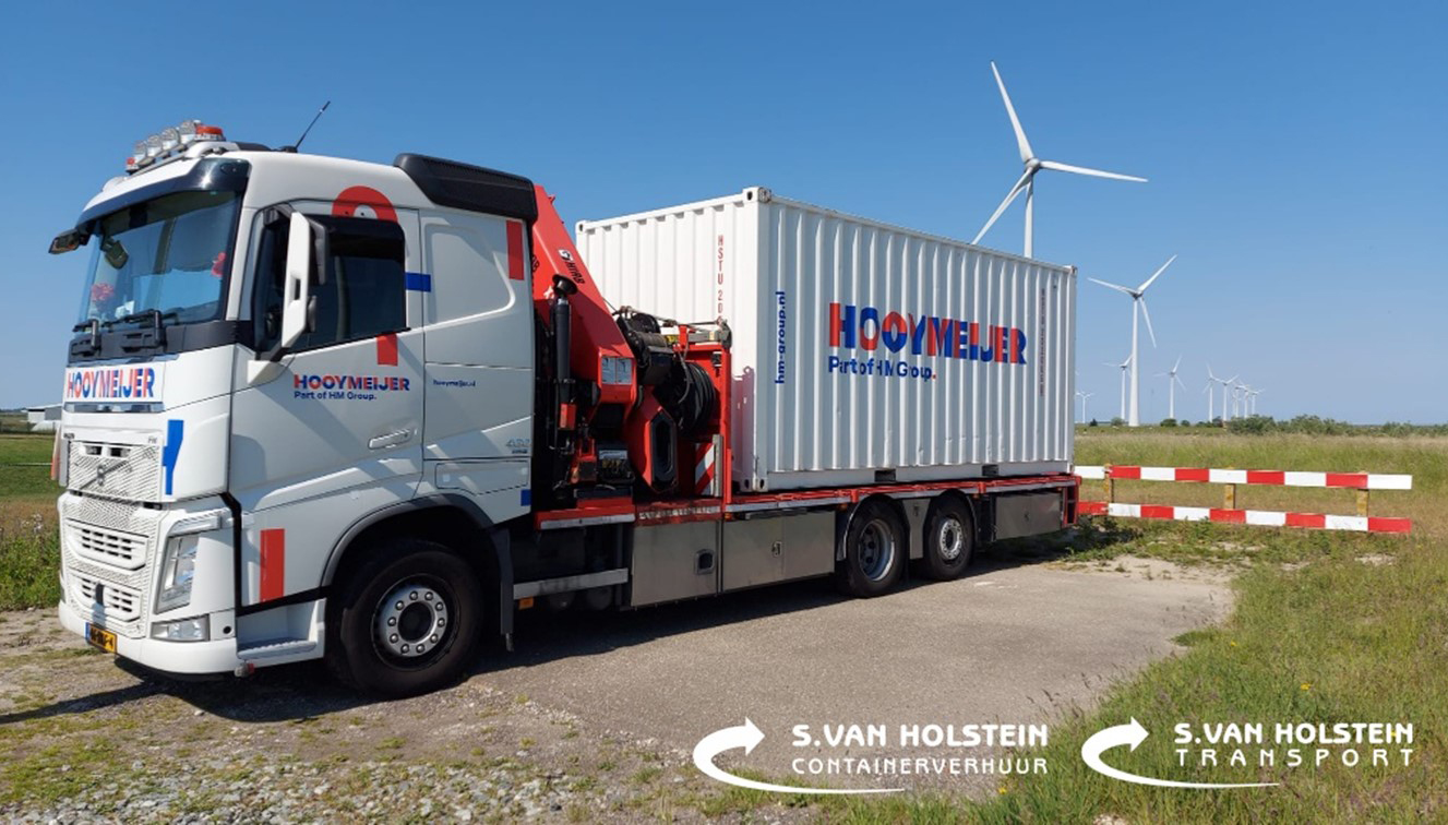 S. van Holstein Transport & Containerverhuur neemt activiteiten kraanautotransport en containerverhuur van Hooymeijer Special Transport over