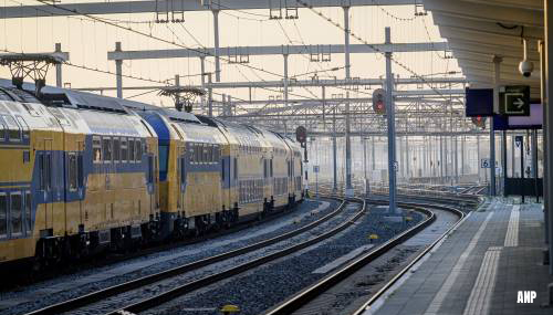 Vrijwel geen treinverkeer in Zuid-Holland door staking