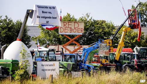 Vuelta raast ongehinderd langs boerenactie in Woudenberg
