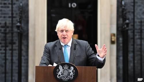 Boris Johnson is premier af na indienen ontslag bij koningin
