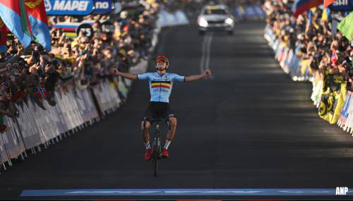 Evenepoel bezorgt België na 10 jaar weer wereldtitel wielrennen