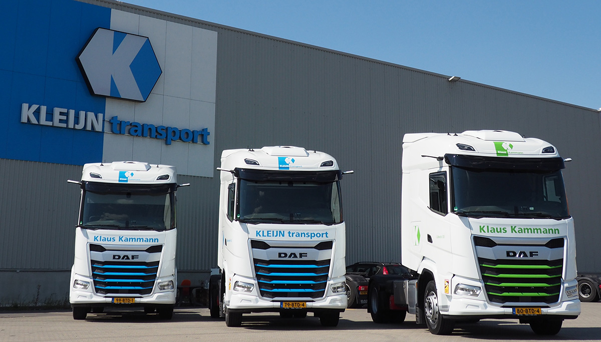 BEST Trucks levert eerste DAF NGD XG 480 FT 4x2 trekkers aan Kleijn Transport Alblasserdam