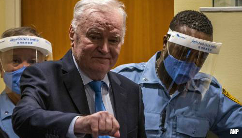 Zoon: Mladic ernstig ziek opgenomen in Haags ziekenhuis