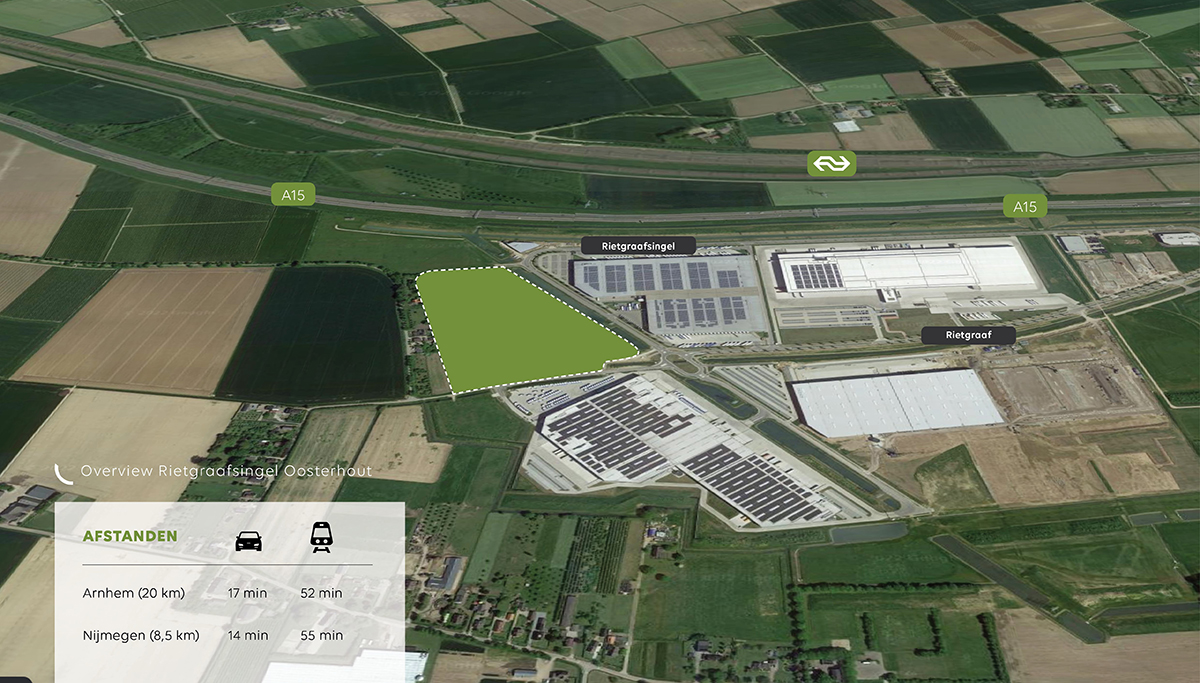 VDG Real Estate verwerft 40.000 vierkante meter kavel op Park 15 Logistics in Arnhem