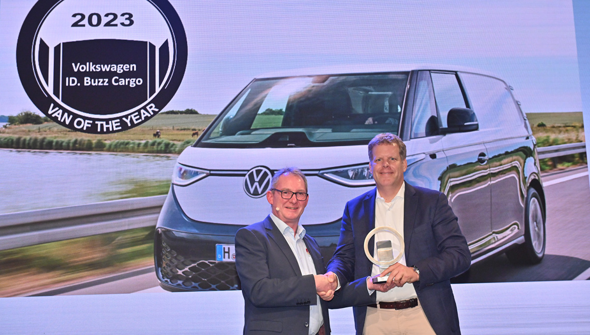 Volkswagen ID. Buzz Cargo uitgeroepen tot International Van of the Year 2023
