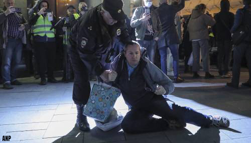 Honderden arrestaties in Rusland bij protesten tegen mobilisatie