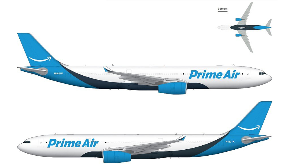 Amazon Air least tien nieuwe Airbus A330-300P2F vrachtvliegtuigen van Altavair