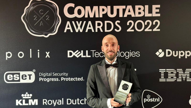 Schiphol wint Computable Award voor digitale hulp bij doorstroom vrachtwagens