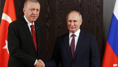Erdogan en Poetin ontmoeten elkaar deze week in Kazachstan