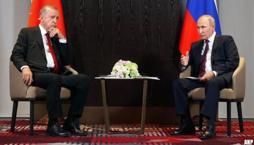 Erdogan en Poetin mogelijk in gesprek over Oekraïne in Kazachstan
