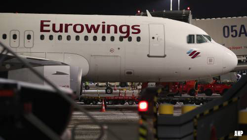Piloten Lufthansa-dochter Eurowings gaan donderdag staken