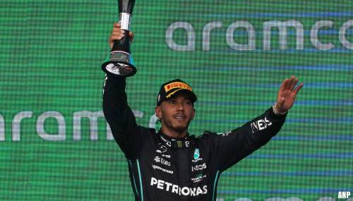 Hamilton is overtuigd van tekenen nieuw contract bij Mercedes