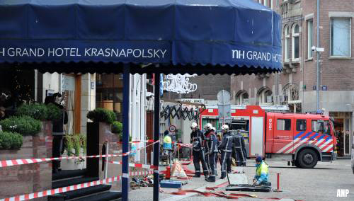Hotel Krasnapolsky in Amsterdam weer vrijgegeven na brand
