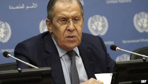 Lavrov: Rusland staat open voor gesprekken met het Westen