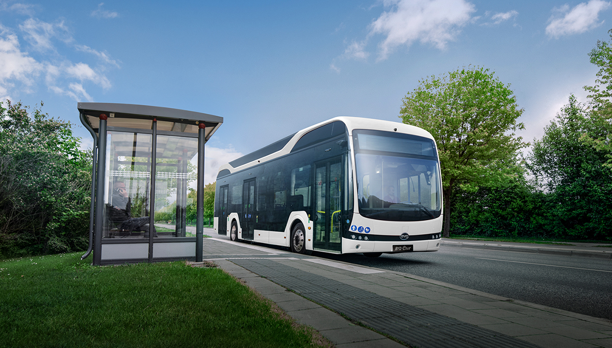 BYD krijgt order voor 64 elektrische bussen van Nobina in Noorwegen