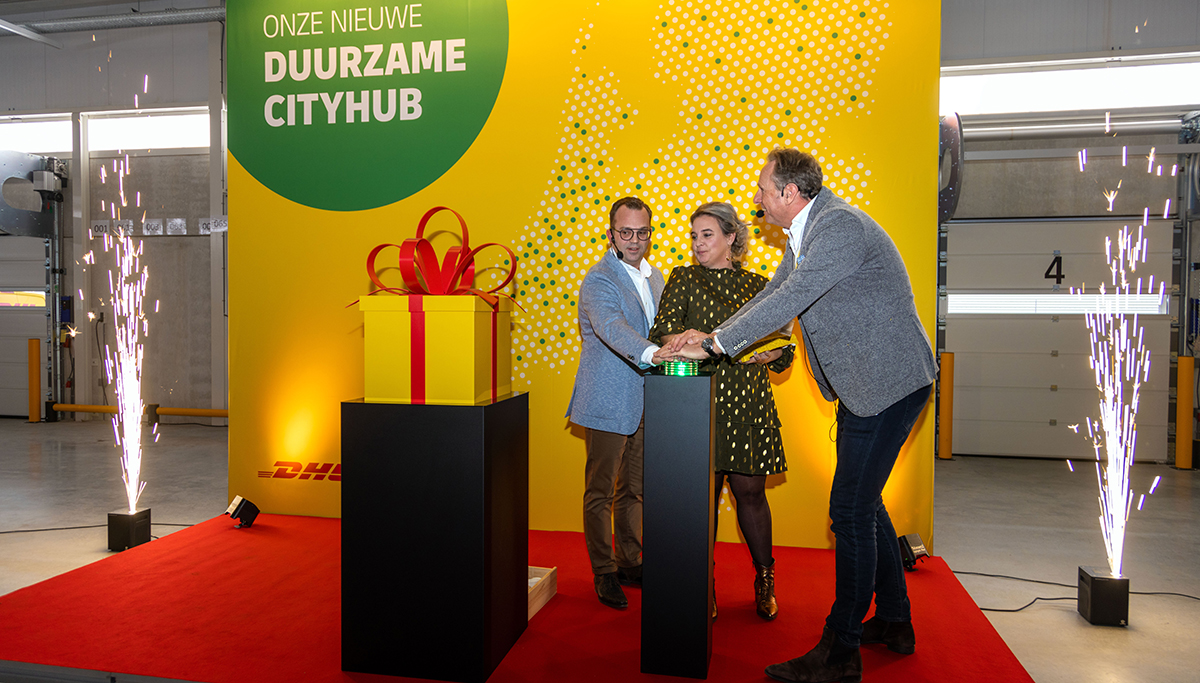 DHL Parcel opent klimaatneutrale CityHub voor regio Tilburg