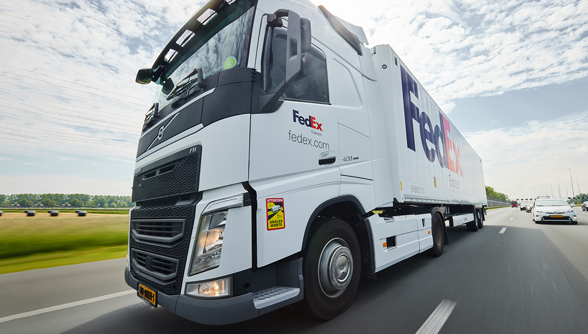FedEx-vrachtwagens in Nederland starten met gebruik duurzame brandstof op basis van organisch of afvalmateriaal