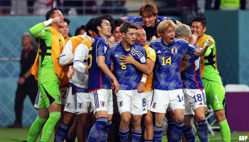 Japan verrast op WK voetbal met zege op Duitsland: 2-1