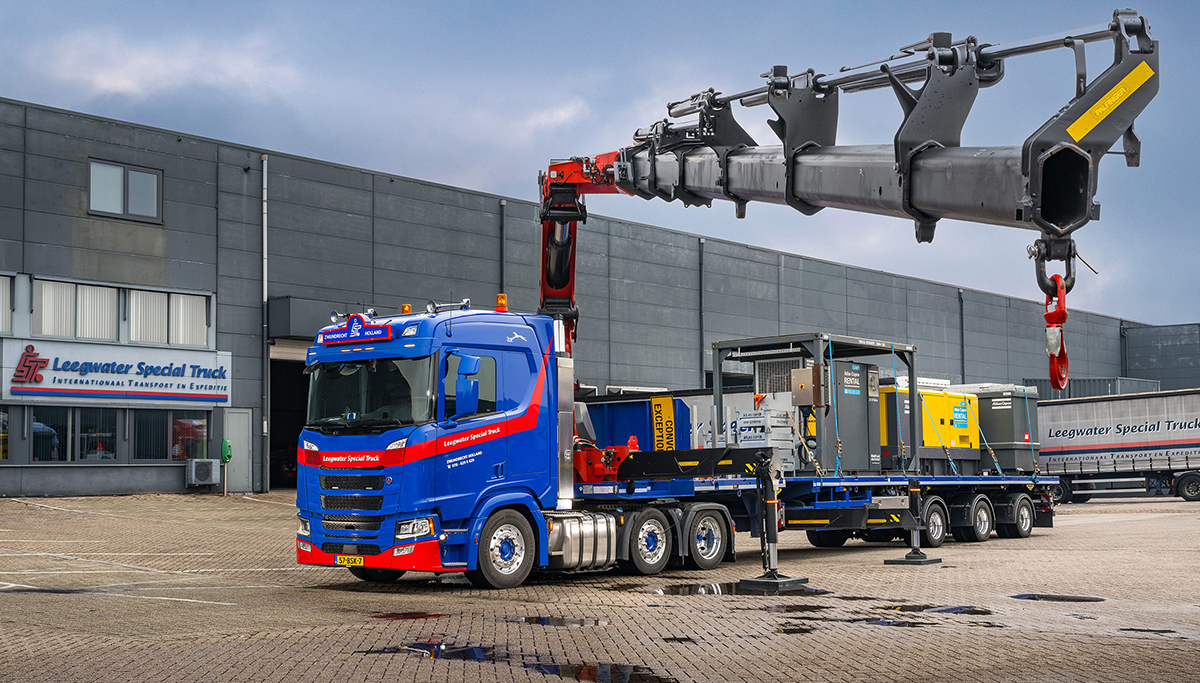 Leegwater Special Truck neemt Scania R500 in gebruik