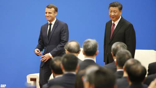 Macron: Frankrijk en China willen oorlog Oekraïne deëscaleren