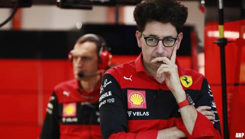Teambaas Mattia Binotto vertrekt bij Formule 1-team Ferrari