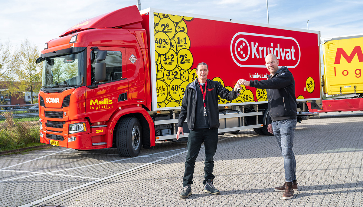Melis Logistics verduurzaamt met Scania plug-in hybride