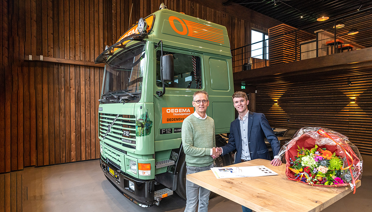 Oegema Transport tekent voor vijf Volvo FL Electric-bakwagens